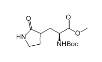 (S)-甲基 2-((叔-丁氧羰基)氨基)-3-((S)-2-氧亚基吡咯烷-3-基)丙酯