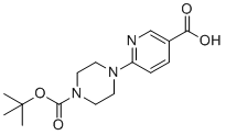 6-[4-(叔丁氧羰酰)哌嗪-1-YL]烟酸
