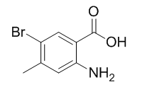2-氨基-5-溴-4-甲基苯甲酸