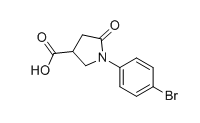 1-(4-bromophenyl)-5-oxopyrrolidine-3-carboxylic acid